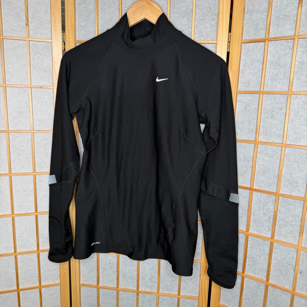 Nike Dry fit Black Long Sleeve Shirt